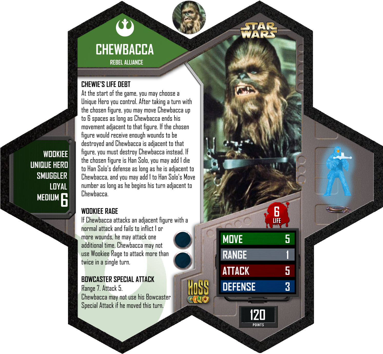 Pdf - Peter Mayhew (chewbacca-star Wars) Signed Defending (1506x1384), Png Download