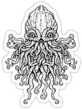 Cthulhu By Zugart - Cthulhu (375x360), Png Download