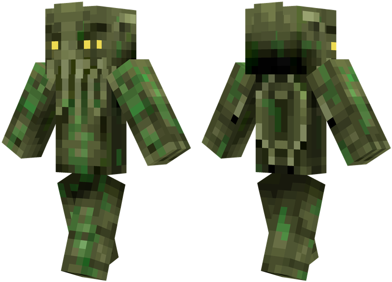 Cthulhu - Warhammer Minecraft Skin (804x576), Png Download