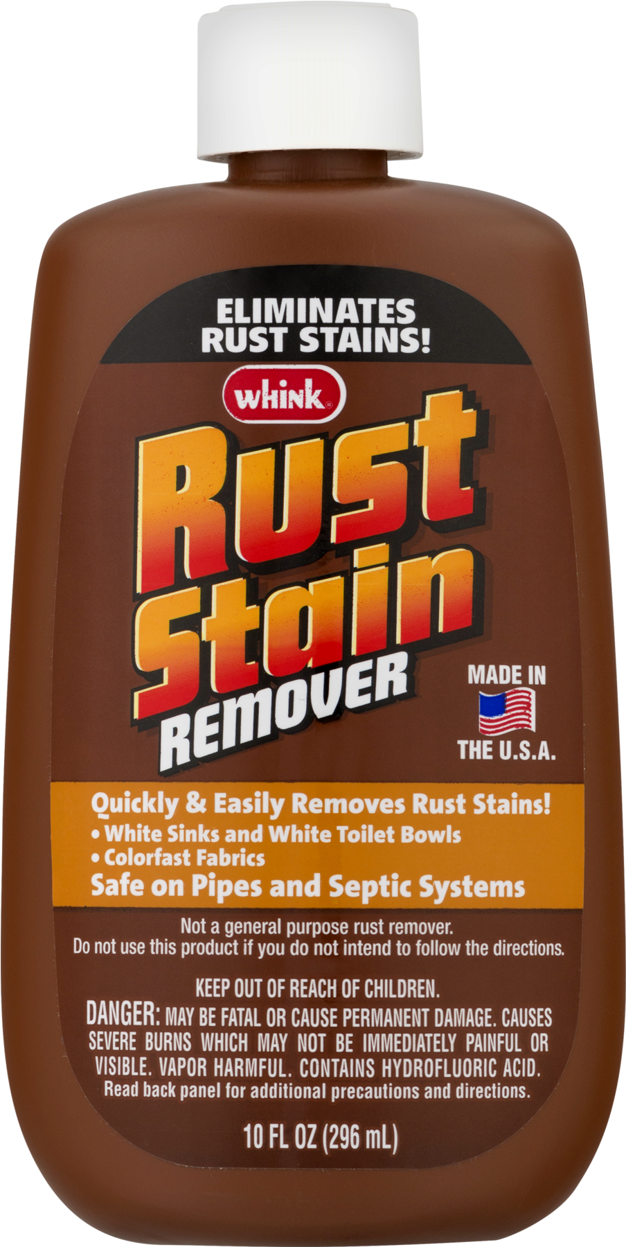 Whink 1081 Rust Stain Remover, 10 Oz (1800x1800), Png Download