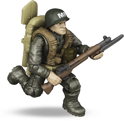 Wwii Soldier - Call Of Duty Legos Ww2 (406x405), Png Download