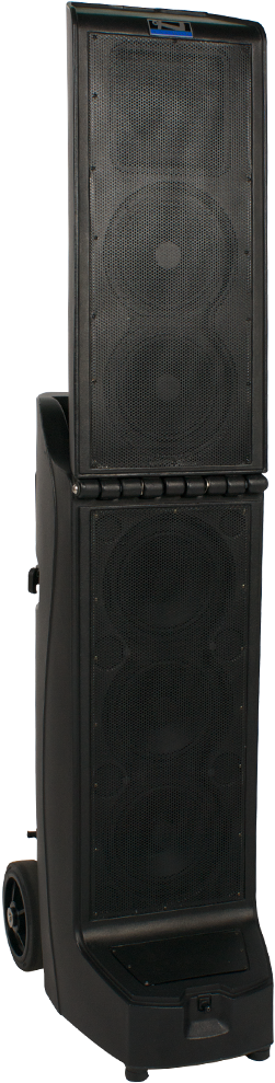 Anchor Audio Big2-ru2 Bigfoot Line Array Speaker - Line Array (720x1000), Png Download