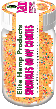 New X200 Cbd Infused Cookies With Sprinkles - Cannabidiol (551x551), Png Download