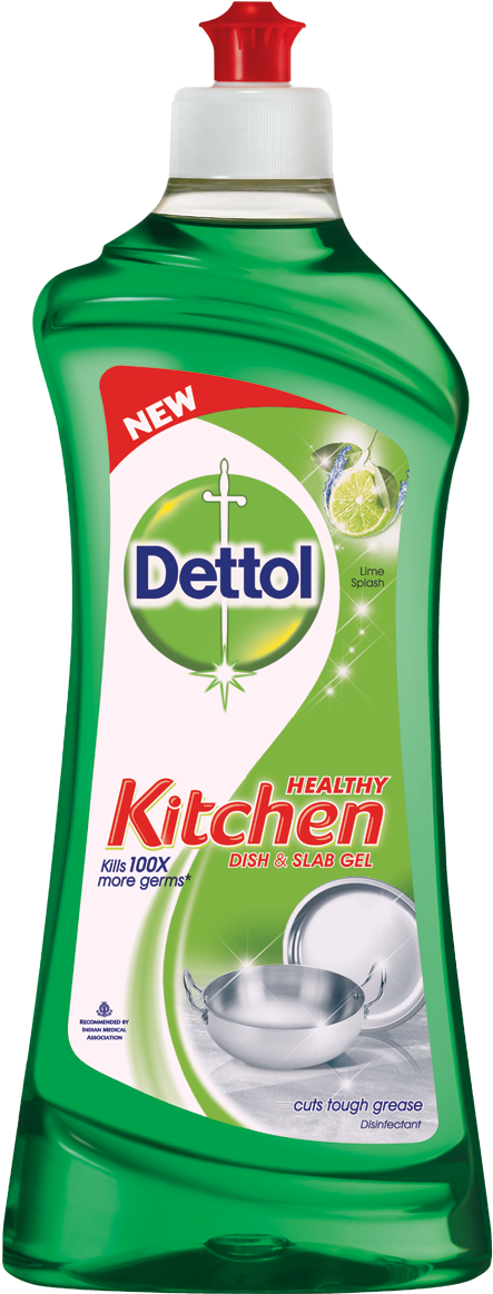 Dettol Healthy Kitchen Dish And Slab Gel - Dettol Kitchen Gel India (1200x1200), Png Download