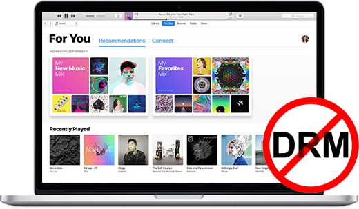 Apple Music Drm Removal - Itunes Update 12.5 1 (520x303), Png Download