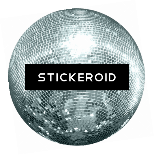 Disco Ball From Under - Disco (534x535), Png Download