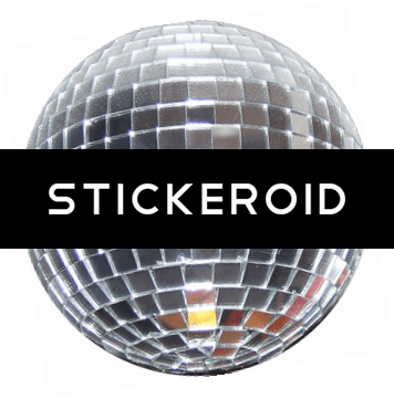 Miniature Disco Ball - Disco Ball Clip Art (356x361), Png Download