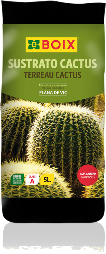 Sustrato Cactus - Terres Boix (768x1377), Png Download