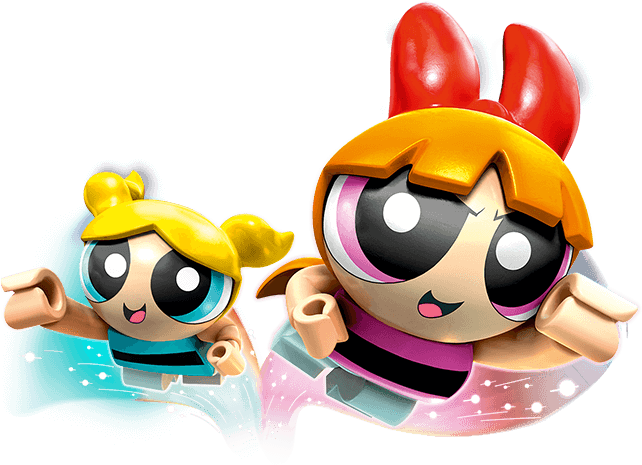 The Powerpuff Girls™ - Lego Dimensions Powerpuff Girls (642x534), Png Download