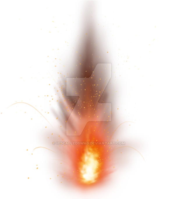 Missile Fire Png - Fire (1024x683), Png Download