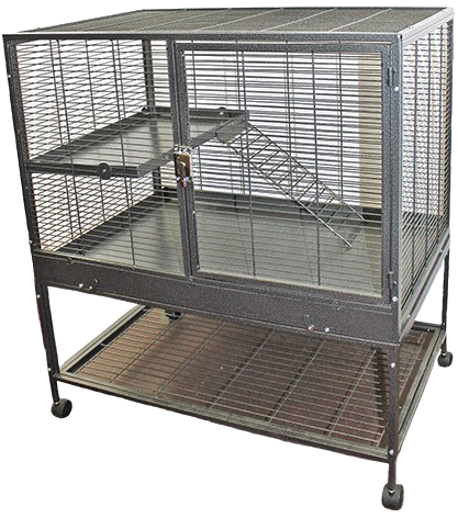 Cage Png Image - Chinchilla Cages (476x500), Png Download