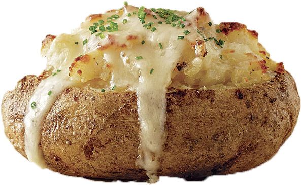 Potato - - Patate Al Cartoccio Al Forno (600x500), Png Download