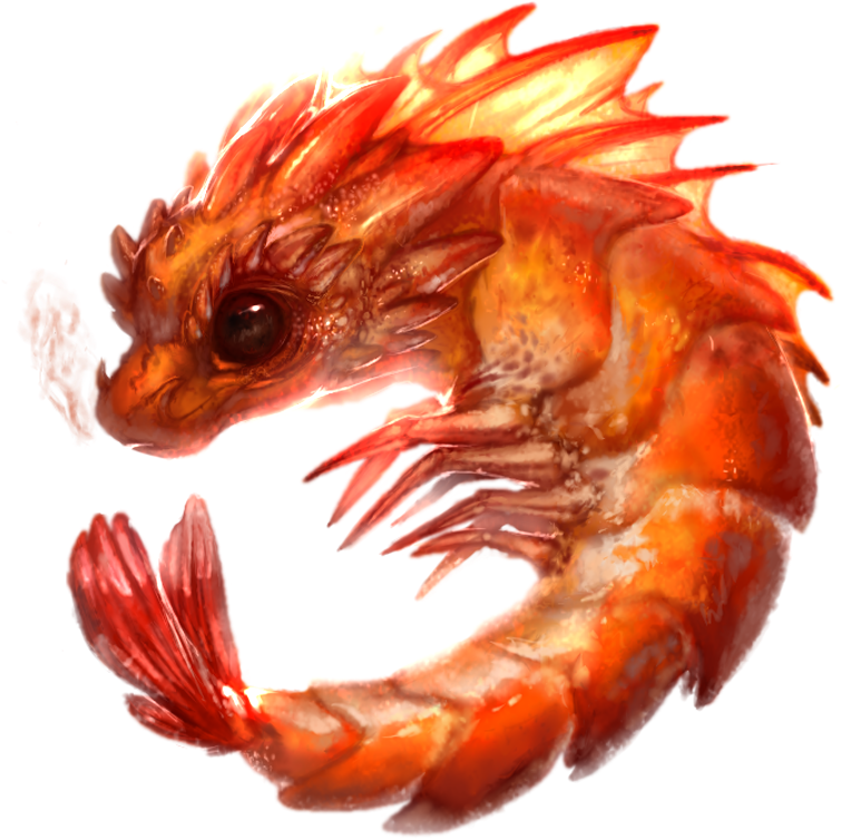 Shrimp Png Image Background - Furry Shrimp (846x928), Png Download