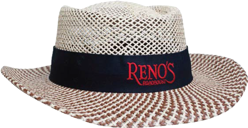 Pacific Headwear Gambler Custom Straw Hat - Hat (500x500), Png Download