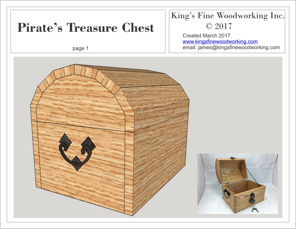 Plans For The Pirates Treasure Chest - Chest (1024x792), Png Download
