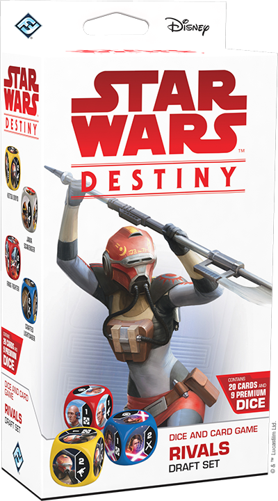 Star Wars Destiny - Star Wars Destiny Rivals Draft Set (400x720), Png Download