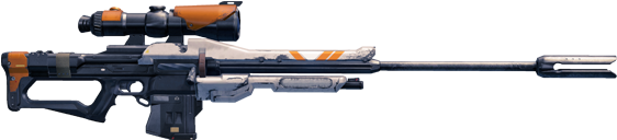 Vanguard Sniper Rifle - Destiny Sniper Rifle Png (612x217), Png Download