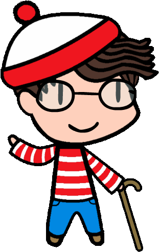 Clipart Royalty Free Stock Walfas Waldo By Jtd - Waldo Png (571x545), Png Download