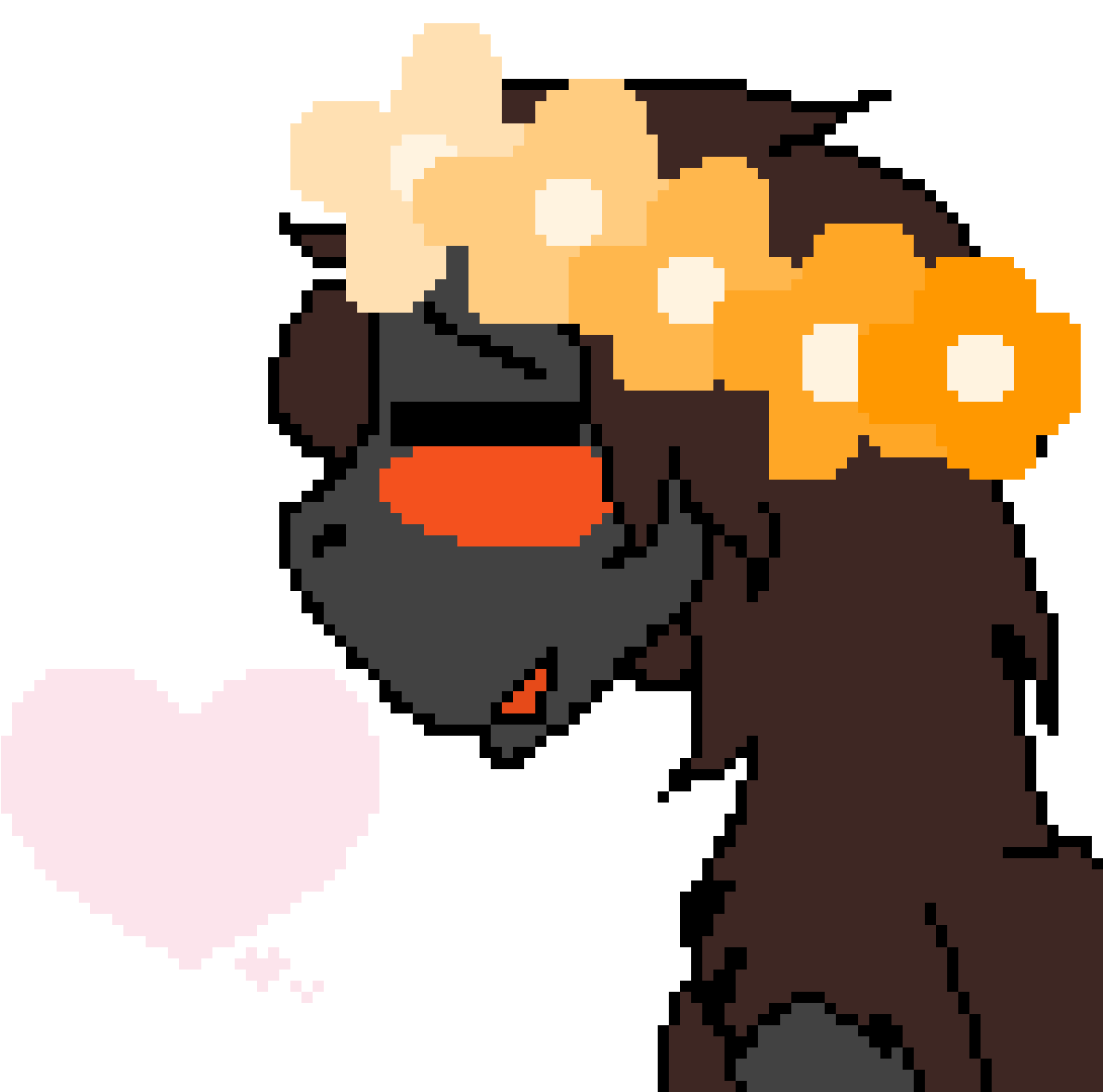 Flower Crown King Kong - Illustration (1200x1200), Png Download