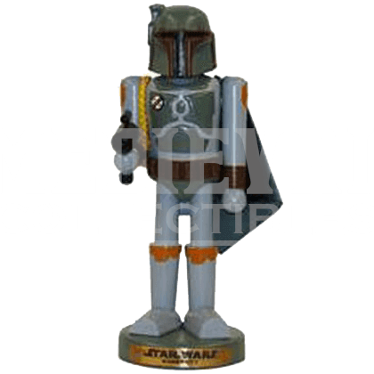 Star Wars Boba Fett Nutcracker - Kurt Adler Boba Fett Nutcracker (420x420), Png Download