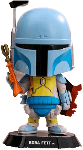 1 Of - Boba Fett Animation Version (600x600), Png Download