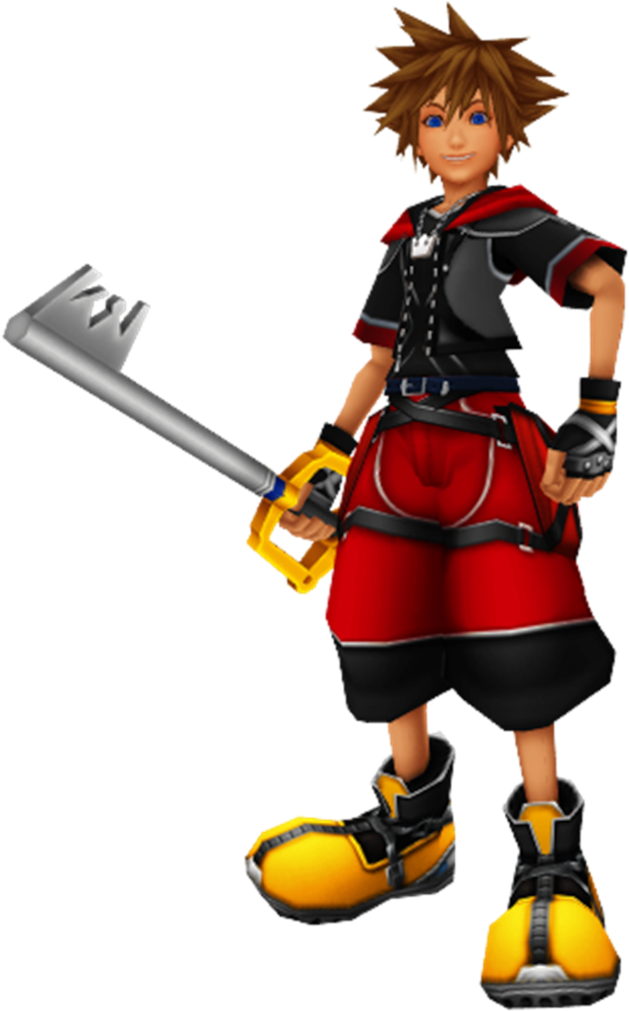 Kingdom Hearts 3d Dream Drop Distance Images Sora 3d - Sora (1024x1819), Png Download