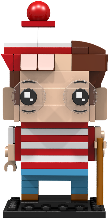 Where Is Waldo - Lego (1600x900), Png Download