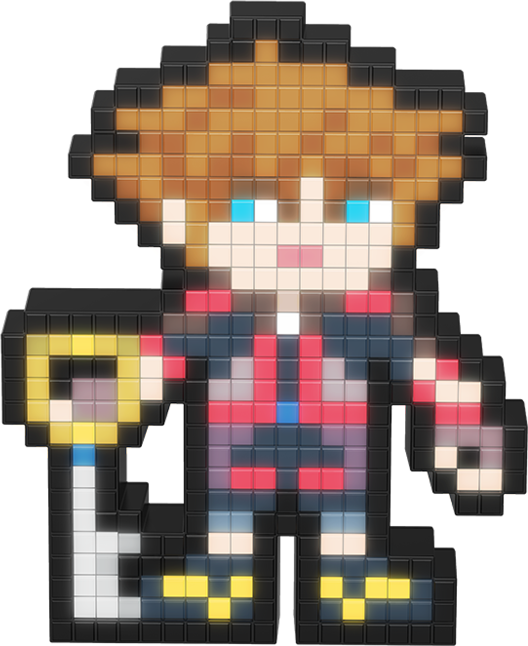 Sora - Pdp Pixel Pals Kingdom Hearts Sora (1600x1600), Png Download