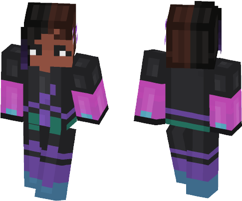 Minecraft Skin Spider Man Homecoming (584x497), Png Download