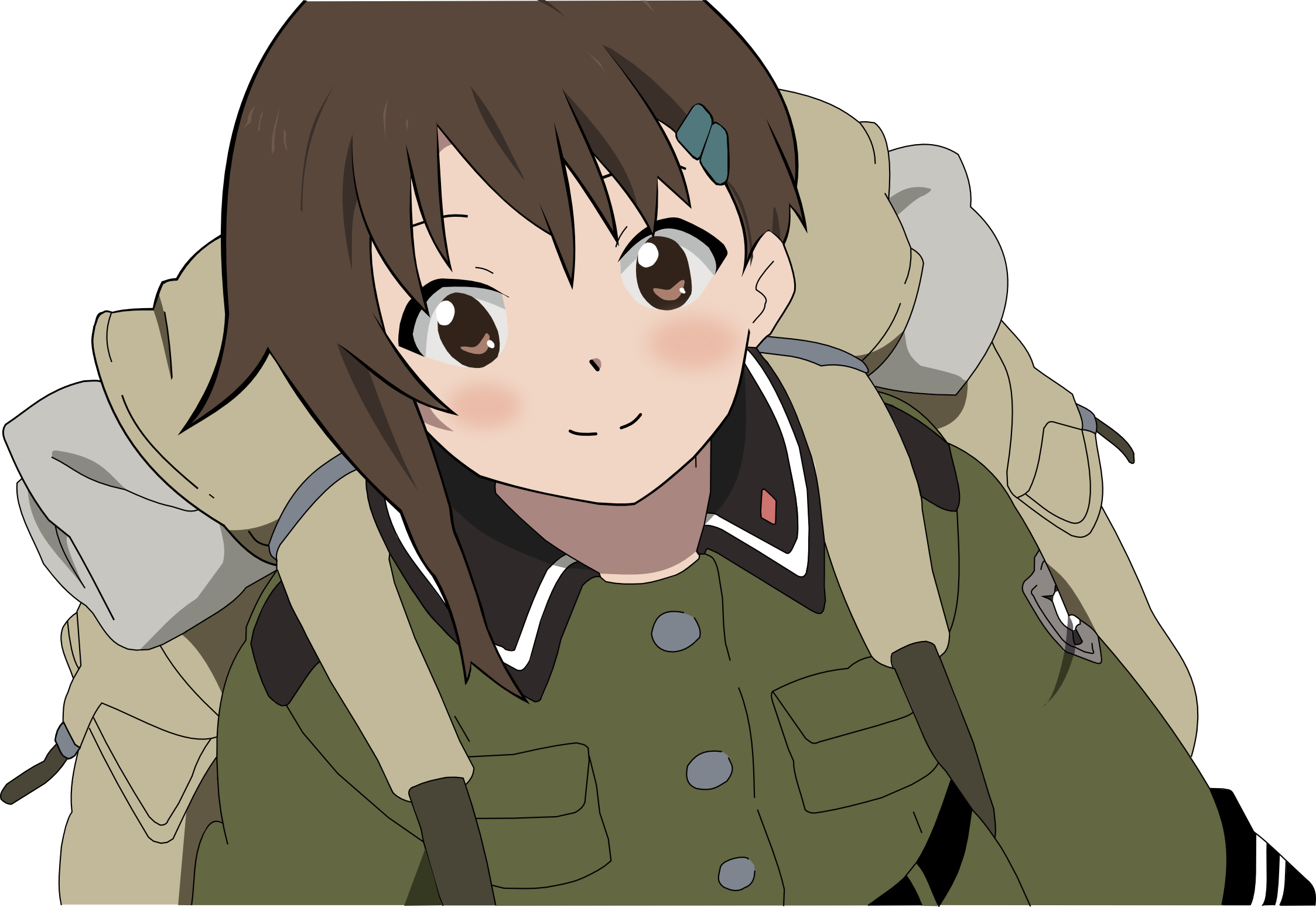 Was There A Part In Sora No Woto When Kanatas Character - Sora No Woto Avatar (2247x1548), Png Download