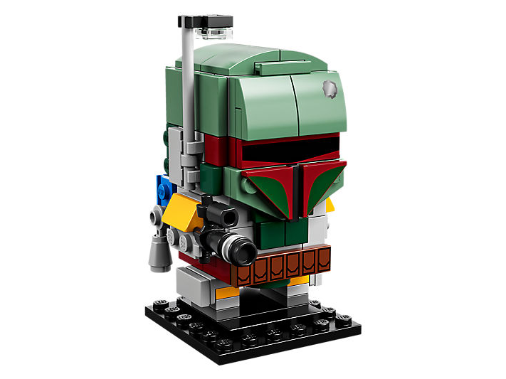 Boba Fett - Lego Brickheadz Star Wars (947x532), Png Download