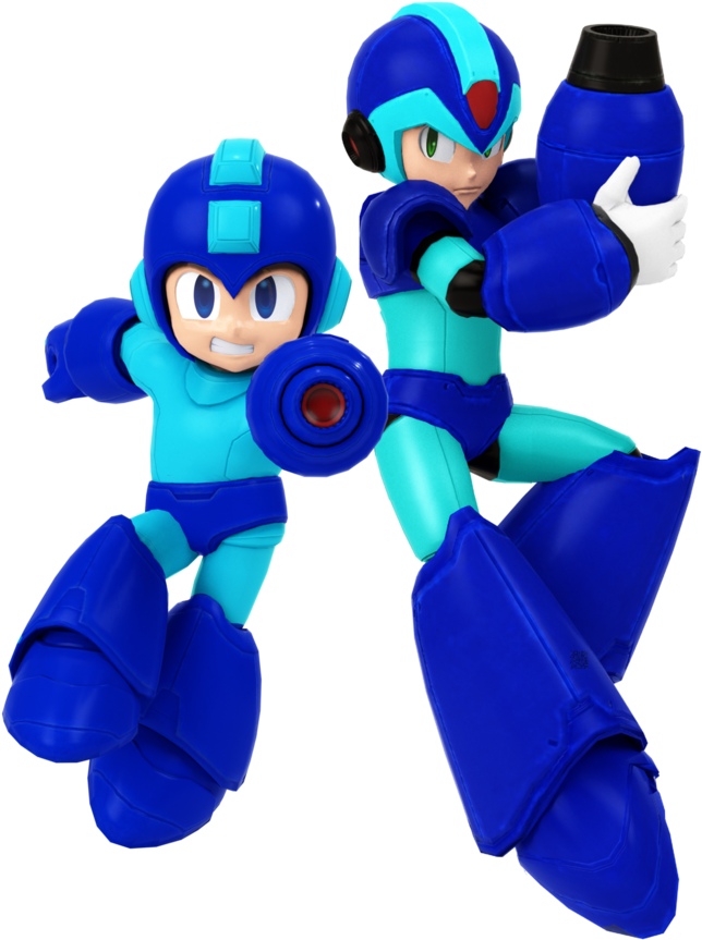 Mega Man And X Render By Kamtheman56 - Mega Man (644x863), Png Download
