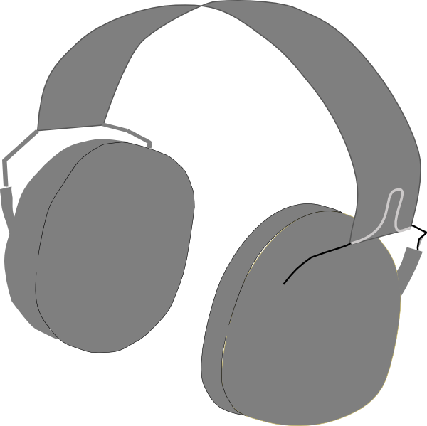 Clipart Headphone Png (600x599), Png Download