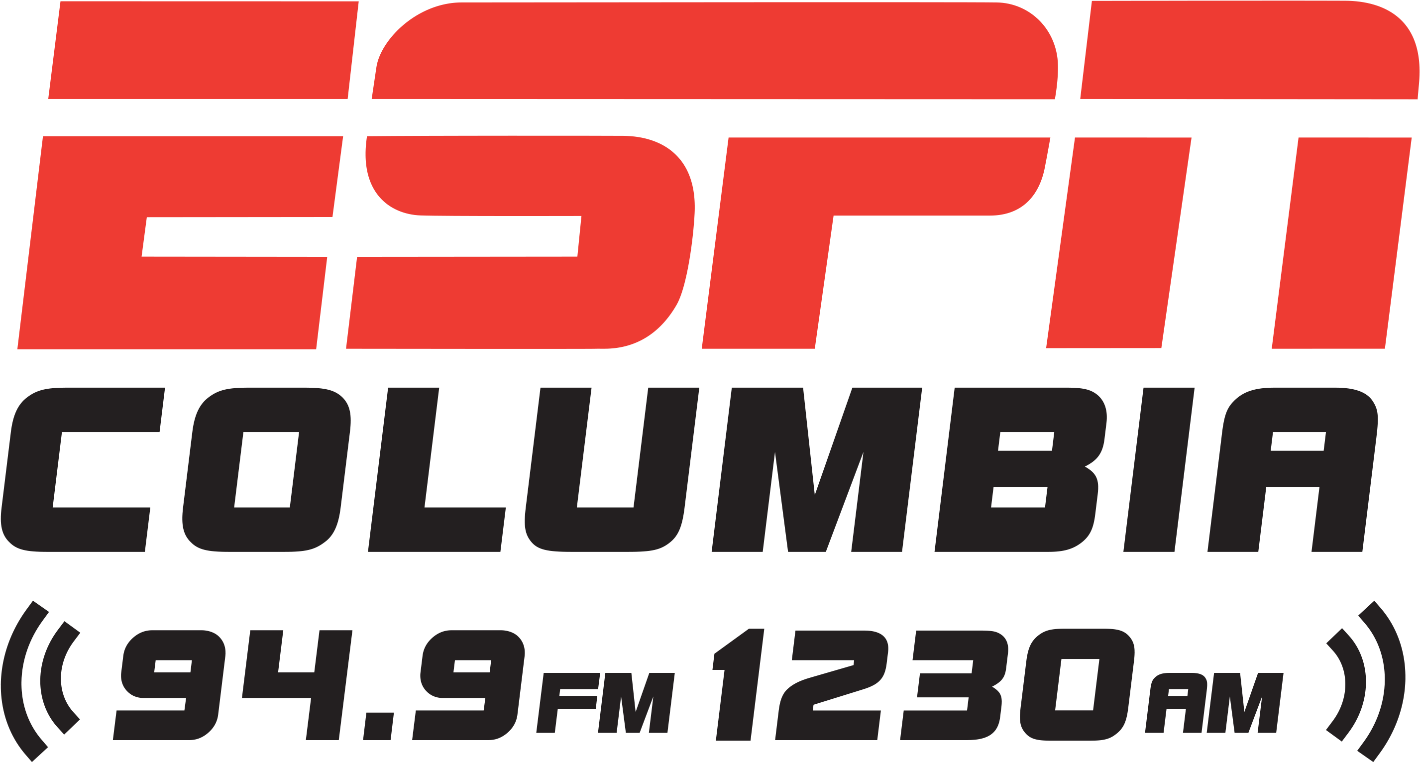 Espn Svg (2864x1530), Png Download