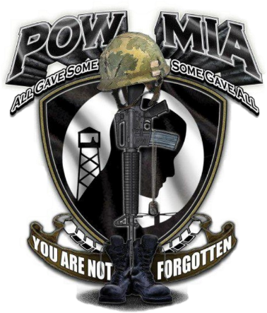 Pow Mia Never Forgotten (427x462), Png Download