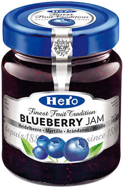 Blueberry - Hero Black Currant Jam (600x412), Png Download