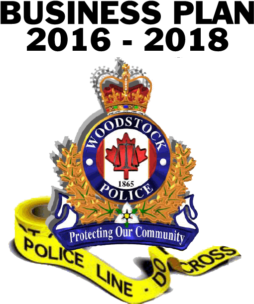 Woodstock Police Business Plan 2013 To - Woodstock Police Service Crest (521x614), Png Download