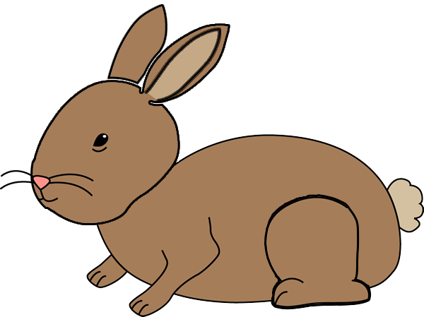 The Rabbit Will Also Tell You How Hungry Is Depending - Rabbit (600x449), Png Download