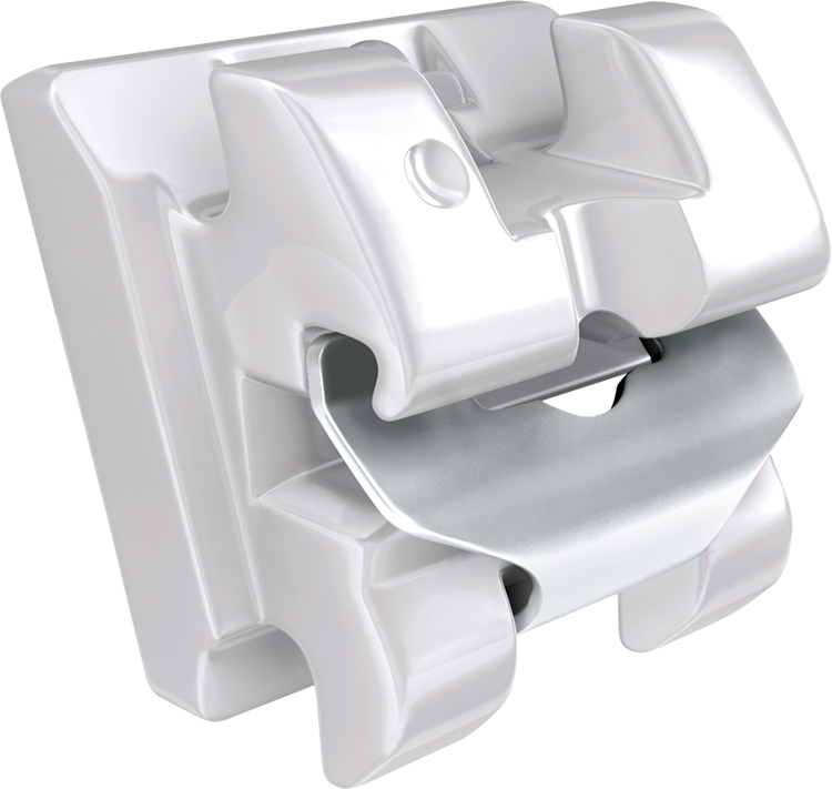 Esthetics Without Compromise - Aesthetic Self Ligating Brackets (750x711), Png Download