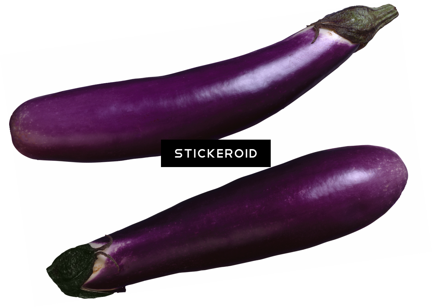 Eggplants Eggplant Vegetables - Eggplant (1417x1007), Png Download