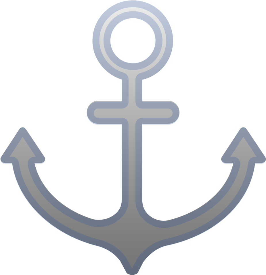 Download Svg Download Png - Emoticons Ancora (1024x1024), Png Download