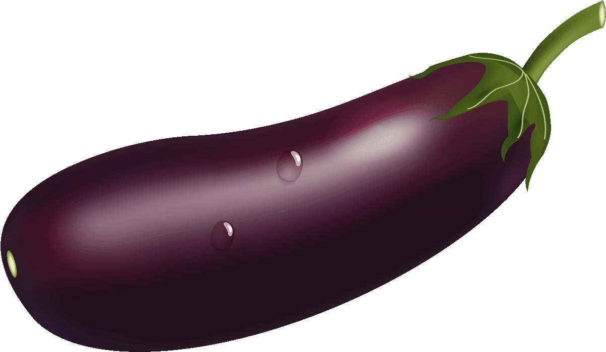 Tomato Clipart Eggplant Plant - Eggplant (1280x720), Png Download