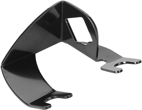 Mns-bracket - Lokar Xkdb-4350 - Th350 Black Stainless K-d Bracket (640x480), Png Download