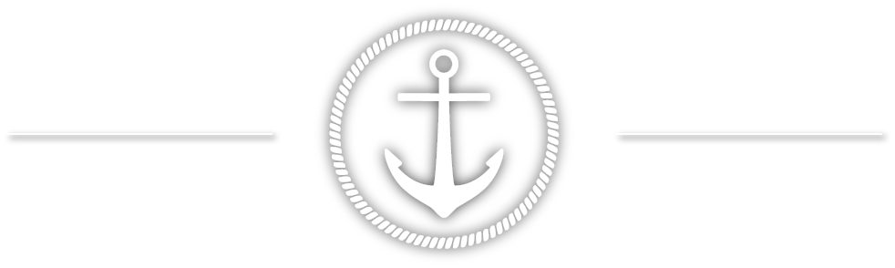 White Anchor Png (982x294), Png Download