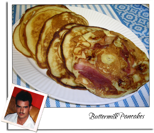 Here Is A Simple And Easy To Reproduce Buttermilk Pancake - Pannekoek (558x490), Png Download