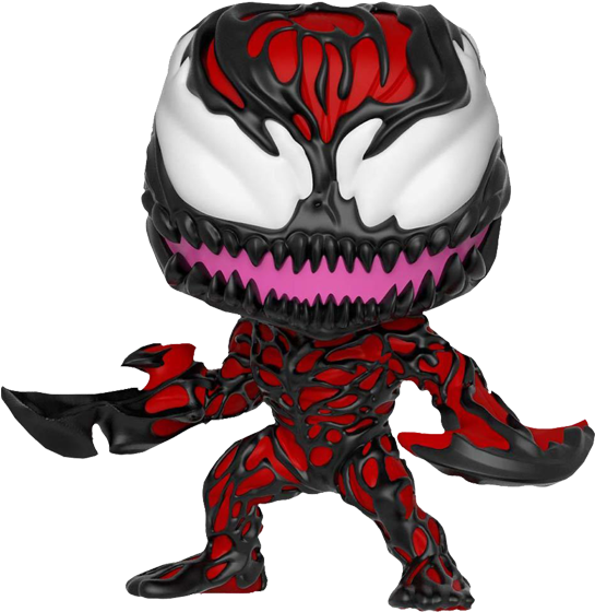 Carnage With Axes Us Exclusive Pop Vinyl Figure - Fye Carnage Funko Pop (600x600), Png Download