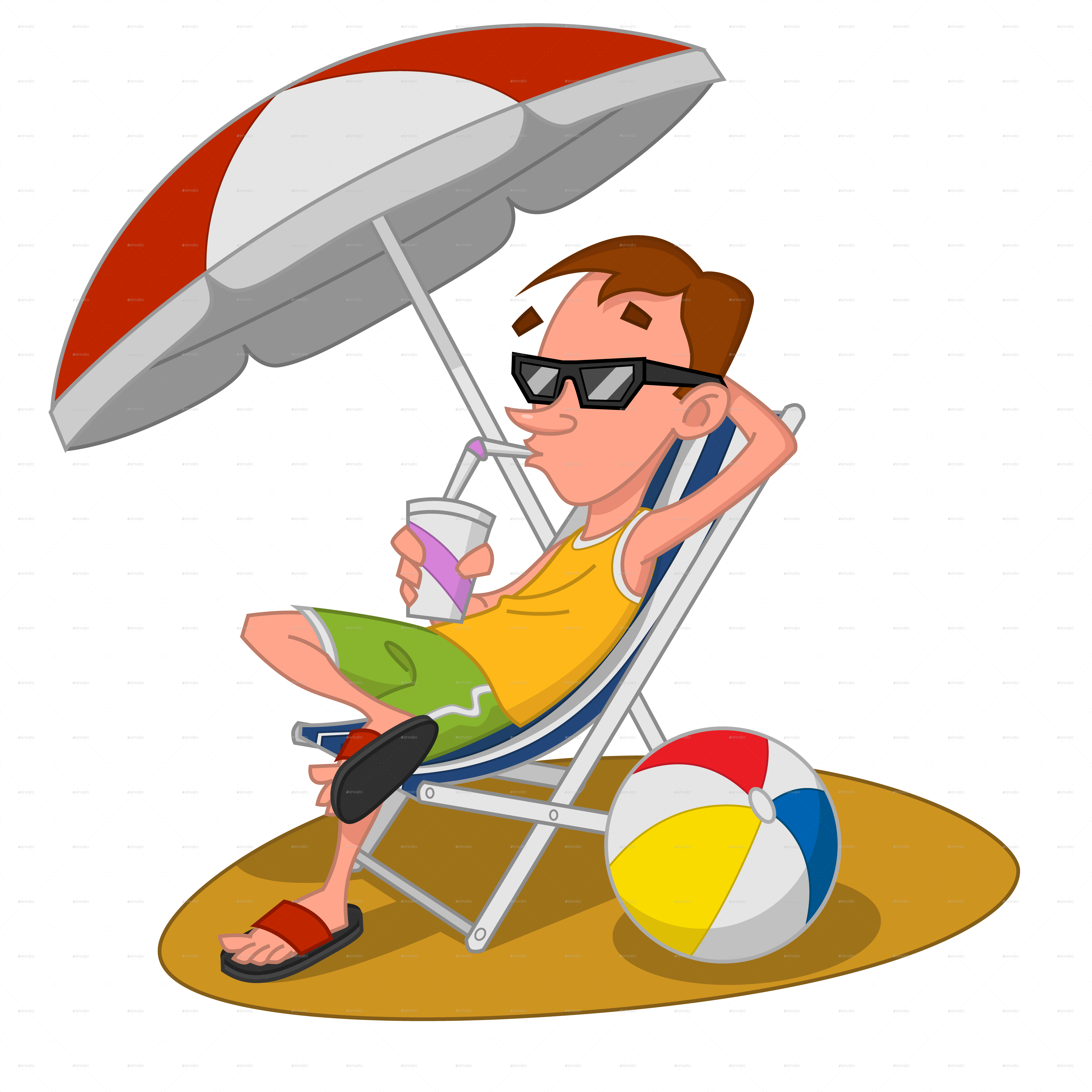 Go To Image - Beach Joke (6000x6000), Png Download