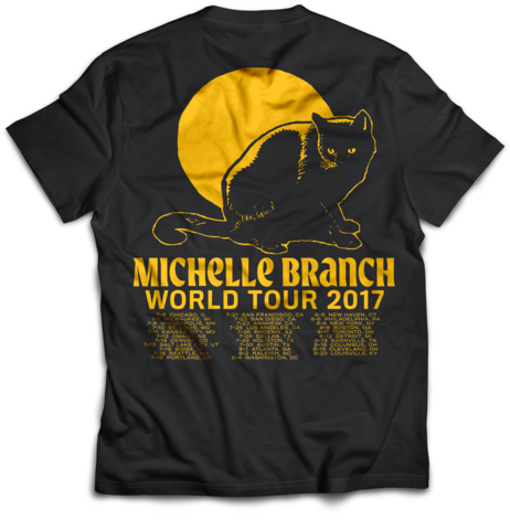 "black Cat" T-shirt - Punxsutawney Phil (530x530), Png Download