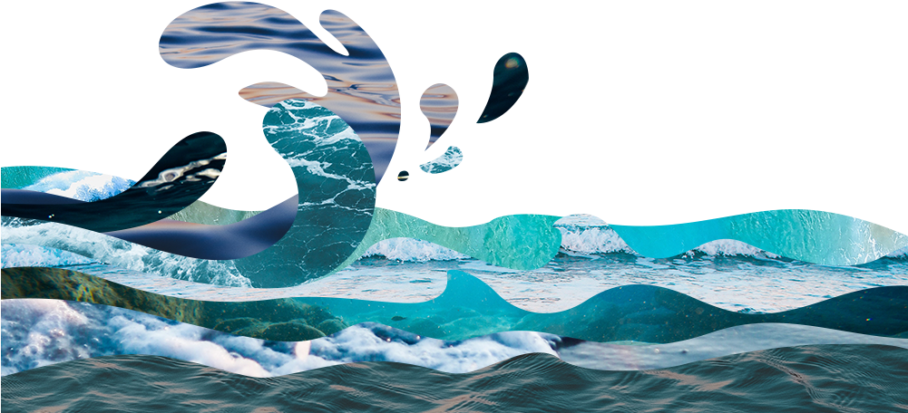 By Colin Fleming - Ocean (1000x500), Png Download