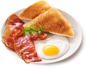 Sunrise Breakfast Food Arrow Element - Sunrise Breakfast (400x300), Png Download